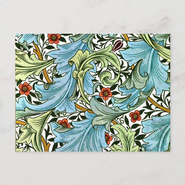 William Morris pattern - Granville Postcard (Front)