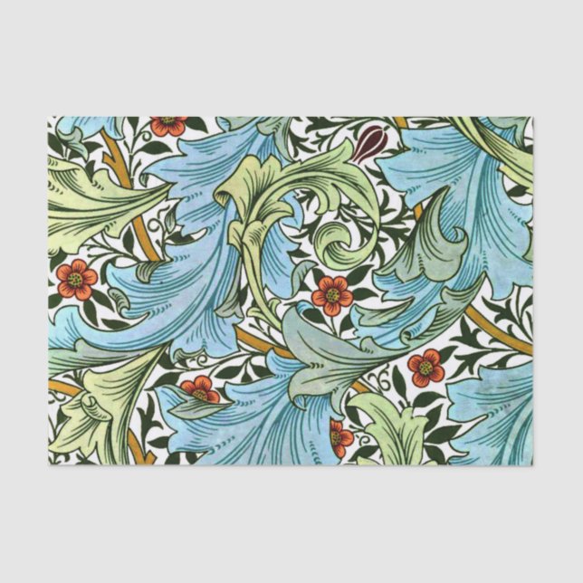 William Morris pattern - Granville, Tissue Paper (Front)