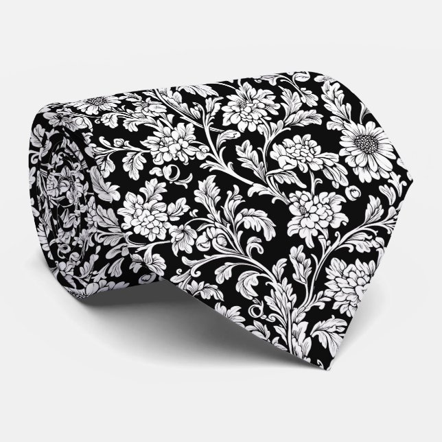 William Morris Pattern Tie (Rolled)