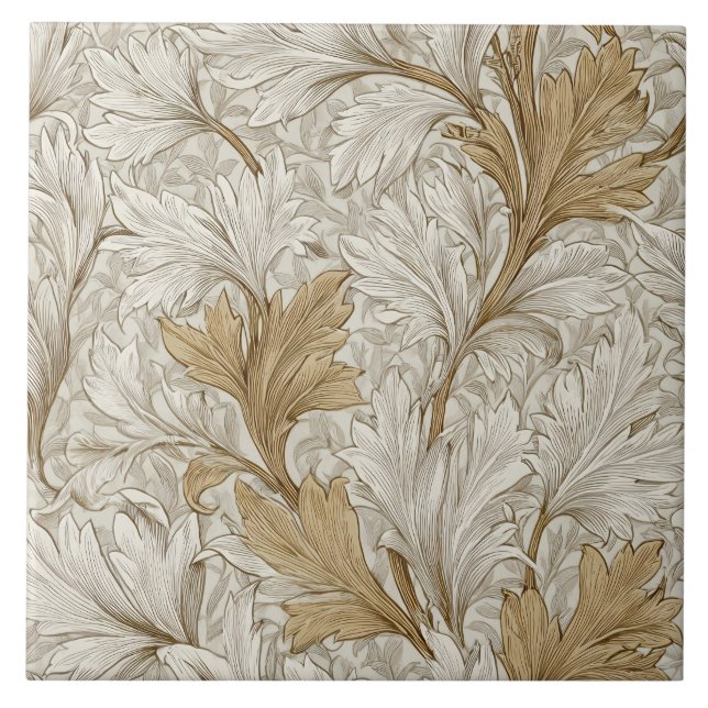 William Morris Pattern Tile (Front)