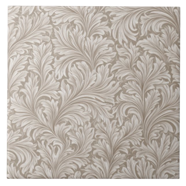 William Morris Pattern Tile (Front)
