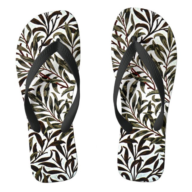 William Morris pattern, Willow Bough Jandals (Footbed)