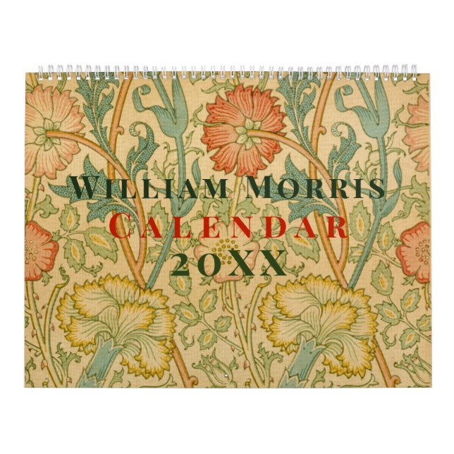 William Morris Patterns  Calendar (Cover)