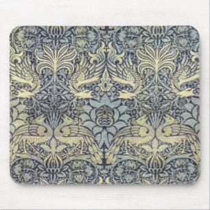 William Morris Peacock and Dragon Mouse Pad