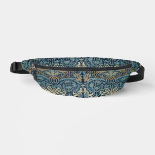 William Morris Peacock and Dragon Woven Design Bum Bags