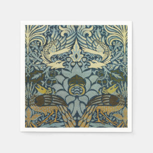 William Morris Peacock Dragon Classic Napkin