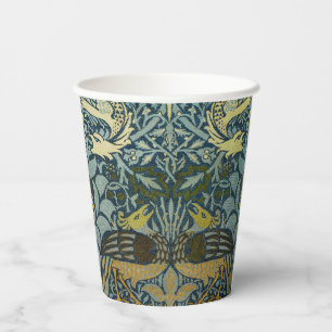 William Morris Peacock Dragon Classic Paper Cups