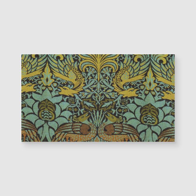 William Morris Peacock Dragon Wallpaper  (Front)