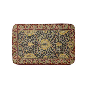William Morris Persian Carpet Art Print Design Bath Mat