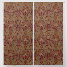 William Morris Persian Floral Antique Barley Brown