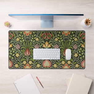 William Morris Persian Floral Botanical Design Desk Mat