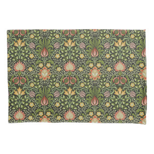 William Morris Persian Floral Botanical Design Pillowcase
