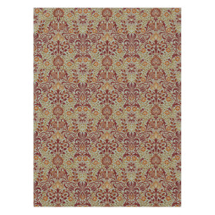 William Morris Persian Floral Vintage Sage Green Tablecloth