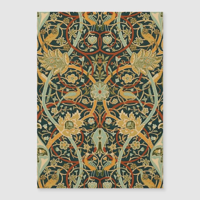 William Morris Persian Oriental Carpet Art (Front)