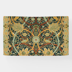 William Morris Persian Oriental Carpet Art Banner