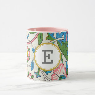William Morris PERSONALIZED INITIAL Mug