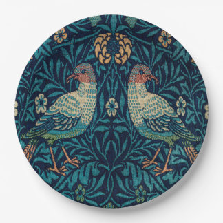 William Morris Pheasants Paper Plate