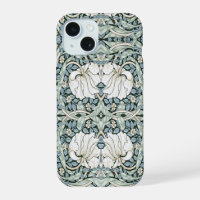 William Morris Pimpernel Blue Intricate Pattern 