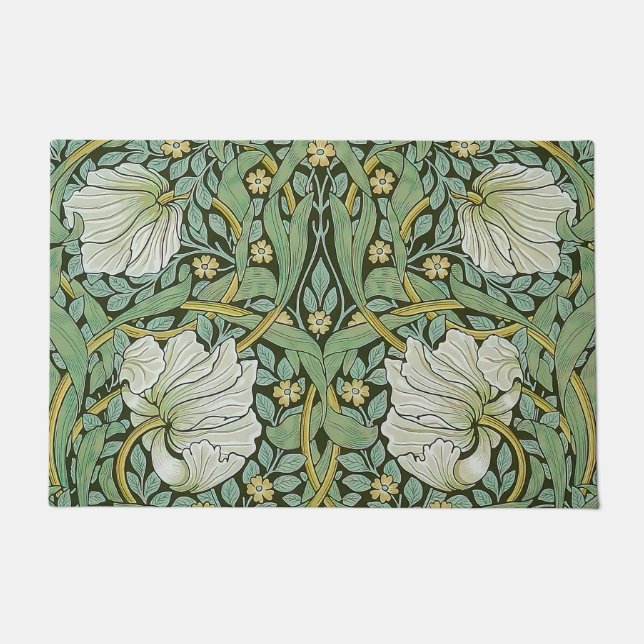 William Morris - Pimpernel Doormat (Front)