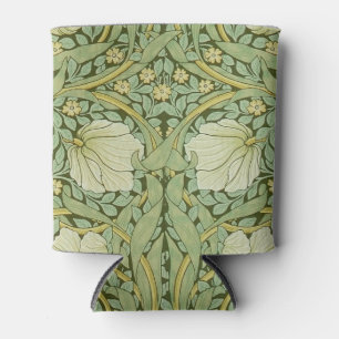 William Morris Pimpernel Floral Blue Wallpaper Can Cooler