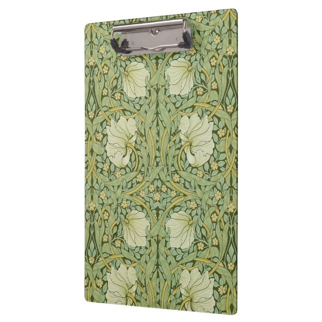 William Morris Pimpernel Floral Blue Wallpaper Clipboard (Left)