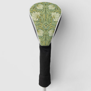 William Morris Pimpernel Floral Blue Wallpaper Golf Head Cover