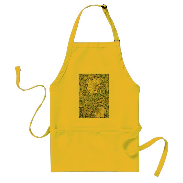 William Morris Pimpernel Floral Design Standard Apron (Front)