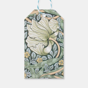 William Morris Pimpernel Floral Wallpaper Gift Tags