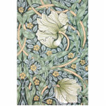 William Morris Pimpernel Floral Wallpaper Standing Photo Sculpture<br><div class="desc">The William Morris Pimpernel Floral Pattern - This swirling blue and green design is the beautiful Pimpernel wallpaper pattern by 19th Century British textile and wallpaper designer William Morris. The design was originally created in 1876, and features art nouveau style complex soft colours in rich greens, blues and dusty yellows....</div>