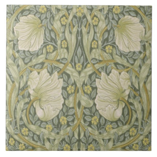 William Morris Pimpernel Matching Repeat Design Tile