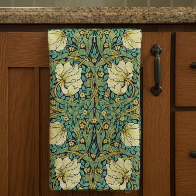 William Morris Pimpernel Mission Style Tea Towel (Creator Uploaded)