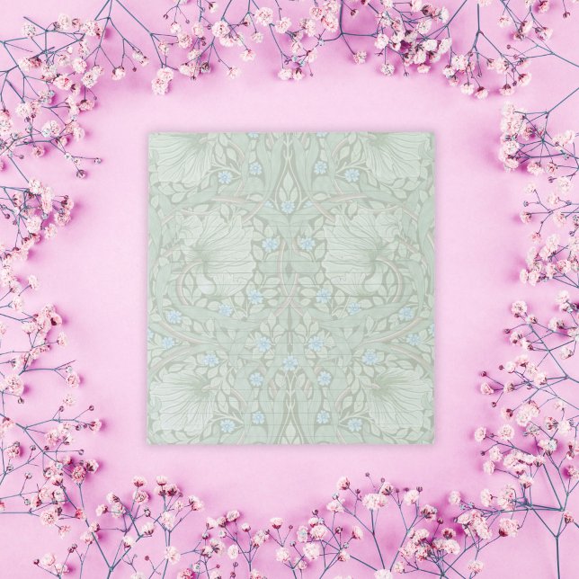William Morris Pimpernel Pattern Vintage Lined  Notepad (Creator Uploaded)