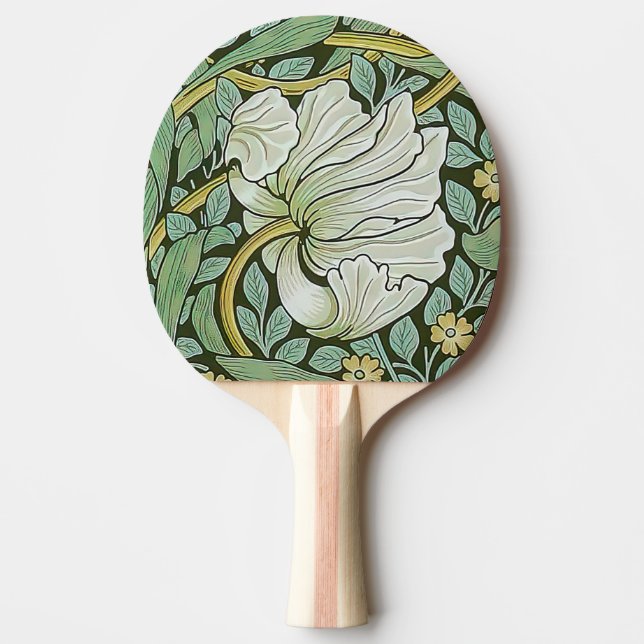 William Morris - Pimpernel Ping Pong Paddle (Front)