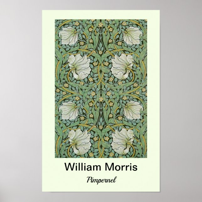 William Morris - Pimpernel Poster (Front)