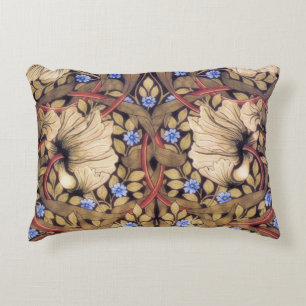William Morris Pimpernel Vintage Floral Decorative Cushion