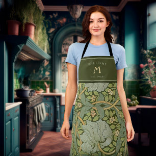 William Morris Pimpernel Vintage Pattern Apron