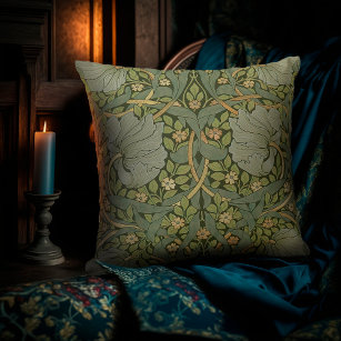 William Morris Pimpernel Vintage Pattern Cushion