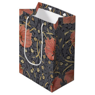 William Morris Pimpernel Vintage Pattern Medium Gi Gift Bag