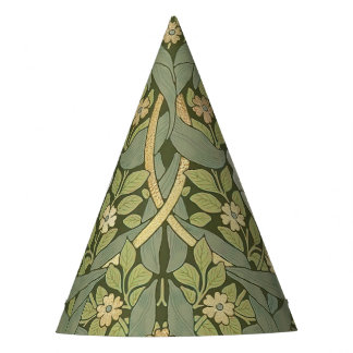 William Morris Pimpernel Vintage Pattern Party Hat