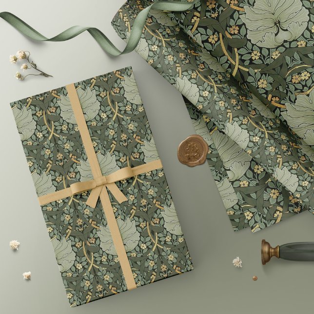 William Morris Pimpernel Vintage Pattern Wrapping  Paper (Creator Uploaded)
