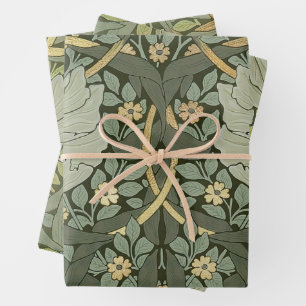 William Morris Pimpernel Vintage Pattern Wrapping  Paper Sheet