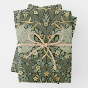 William Morris Pimpernel Vintage Pattern Wrapping  Paper Sheet
