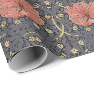 William Morris Pimpernel Vintage Pattern Wrapping Wrapping Paper