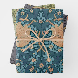 William Morris Pimpernel Vintage Pattern Wrapping Wrapping Paper Sheet