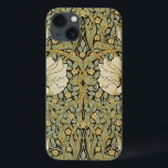 William Morris Pimpernel Vintage Pre-Raphaelite iPhone 13 Case<br><div class="desc">William Morris Pimpernel Floral Vintage Art Wallpaper Design William Morris was an English textile designer, artist, writer, and socialist associated with the Pre-Raphaelite Brotherhood and British Arts and Crafts Movement. He founded a design firm in partnership with the artist Edward Burne-Jones, and the poet and artist Dante Gabriel Rossetti which...</div>