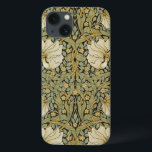 William Morris Pimpernel Vintage Pre-Raphaelite iPhone 13 Case<br><div class="desc">William Morris Pimpernel Floral Vintage Art Wallpaper Design William Morris was an English textile designer, artist, writer, and socialist associated with the Pre-Raphaelite Brotherhood and British Arts and Crafts Movement. He founded a design firm in partnership with the artist Edward Burne-Jones, and the poet and artist Dante Gabriel Rossetti which...</div>