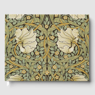 William Morris Pimpernel Vintage Pre-Raphaelite Guest Book