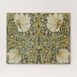 William Morris Pimpernel Vintage Pre-Raphaelite Jigsaw Puzzle<br><div class="desc">William Morris Pimpernel Floral Vintage Art Wallpaper Design William Morris was an English textile designer, artist, writer, and socialist associated with the Pre-Raphaelite Brotherhood and British Arts and Crafts Movement. He founded a design firm in partnership with the artist Edward Burne-Jones, and the poet and artist Dante Gabriel Rossetti which...</div>