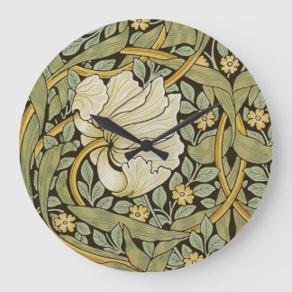William Morris Pimpernel Vintage Pre-Raphaelite Large Clock