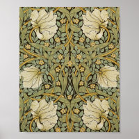 William Morris Pimpernel Vintage Pre-Raphaelite